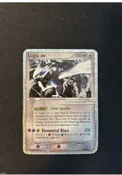 Pokemon TCG Lugia EX Unseen Forces 2005 Card #29/115 DMG - Image 1