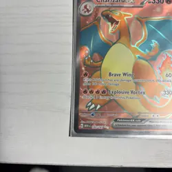 Pokemon TCG Charizard EX Holo Ultra Rare Card 183/165 Scarlet & Violet 151 - Image 3