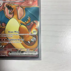 Pokemon TCG Charizard EX Holo Ultra Rare Card 183/165 Scarlet & Violet 151 - Image 4
