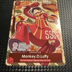 Monkey D Luffy Bandai Card Games Fest 24-25 P-080 One Piece Promo Cards - Image 1