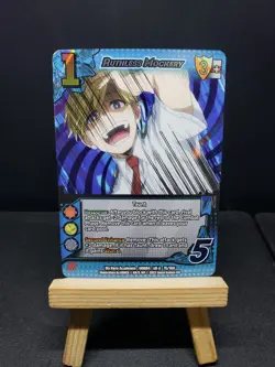 Ruthless Mockery XR-R 75 Foil Universus My Hero Academia Trading Card Game Anime - Image 1
