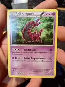 Scolipede / Brutapode 54/114 - Black & White - French Pokemon Card NM - Image 1