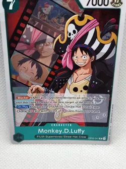 Monkey.D.Luffy OP02-041 R Foil Paramount War 2023 One Piece Card Game NM Rare - Image 3
