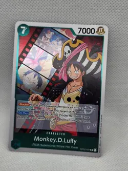 Monkey.D.Luffy OP02-041 R Foil Paramount War 2023 One Piece Card Game NM Rare - Image 4