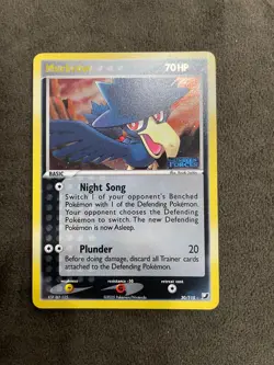 Murkrow ex Unseen Forces Stamped Reverse Holo Card 30/115 LP+ - Image 1