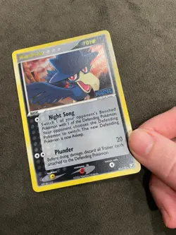 Murkrow ex Unseen Forces Stamped Reverse Holo Card 30/115 LP+ - Image 2