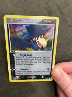 Murkrow ex Unseen Forces Stamped Reverse Holo Card 30/115 LP+ - Image 4