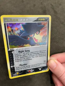 Murkrow ex Unseen Forces Stamped Reverse Holo Card 30/115 LP+ - Image 5