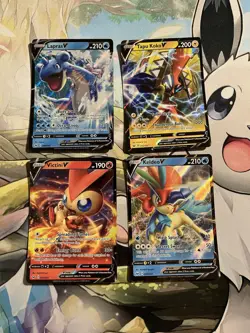 Pokemon TCG Sword & Shield Base Set Lot Of 21 Cards That Come In Mini Album - Image 5