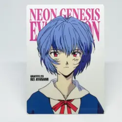 Rei Ayamami Graffiti 23 Neon Genesis Evangelion card CARDDASS MASTERS JAPAN - Image 1