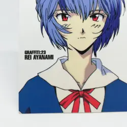 Rei Ayamami Graffiti 23 Neon Genesis Evangelion card CARDDASS MASTERS JAPAN - Image 4