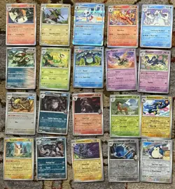 Pokemon TCG 86 Card Lot English - Holo & Reverse Holo - NO BASE - Image 4