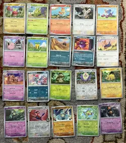 Pokemon TCG 86 Card Lot English - Holo & Reverse Holo - NO BASE - Image 5