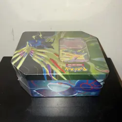 Pokemon TCG Azure Legends Tin - Xerneas Ex Foil Promo Card 5 TCG Packs Sealed - Image 3