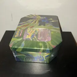 Pokemon TCG Azure Legends Tin - Xerneas Ex Foil Promo Card 5 TCG Packs Sealed - Image 4