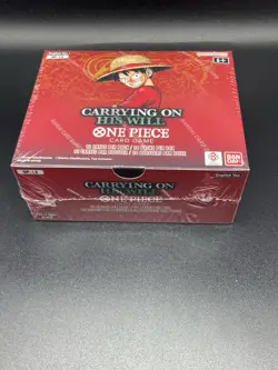 One Piece Card Game: Carrying On His Will (OP-13) Booster Box Sealed - Image 1