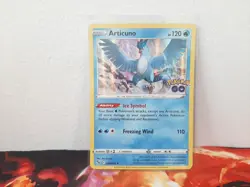 Pokemon TCG Articuno Holo Rare Card Pokemon Go 024/078 Near Mint Condition - Image 1