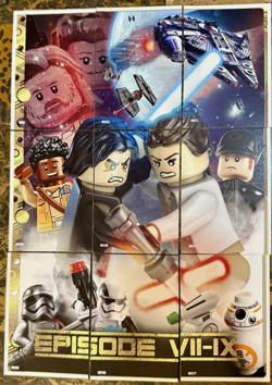 Blue Ocean LEGO Star Wars Series 5 Trading Cards - Puzzle #1,2,3 - Card#181-207 - Image 3