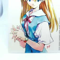 036 Asuka Langley Rei ayanami Shonen Ace special Card Neon Genesis Evangelion - Image 4