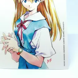 036 Asuka Langley Rei ayanami Shonen Ace special Card Neon Genesis Evangelion - Image 5