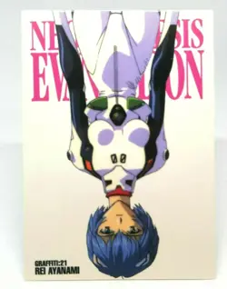 GR21 Rei Ayanami 1st Edition Neon Genesis Evangelion card CARDDASS MASTERS - Image 1