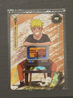 PSA Magazine x Kayou Naruto Uzumaki Promo Card SEALED Naruto Shippuden PR-003 - Image 1