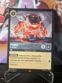 Pyros Into the Inklands 187/204 Lorcana TCG Card NM/M Regular - Image 1