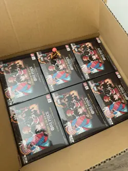 One Piece Card Game Emperors Booster Box Case sealed 12 Boxes OP-09(opened case) - Image 2
