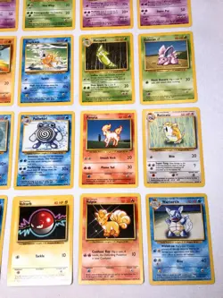 Pokemon Original Base Set 35 of 102 Pokemon Game Cards Mint Card Collection - Image 5