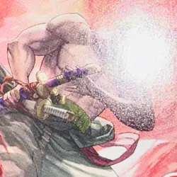 Roronoa Zoro, One Piece card, straw hat crew, ST21-015, SR, [yosuke adachi] - Image 5