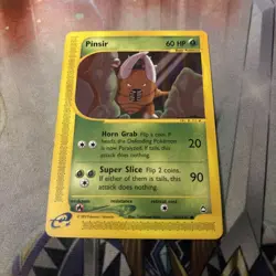 Pinsir 101/147 Common Aquapolis Pokemon Card - Image 1