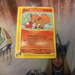Vulpix 116/147 Common Aquapolis Pokemon Card - Image 1