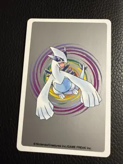 Pokemon Suicune King of Hearts 245 Silver Deck Lugia Playing Card Poker - Image 2