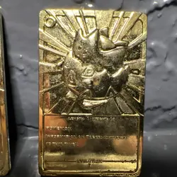 Pokemon Burger King 23K Gold-Plated Charizard And Togepi Card - Image 4