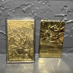 Pokemon Burger King 23K Gold-Plated Charizard And Togepi Card - Image 5