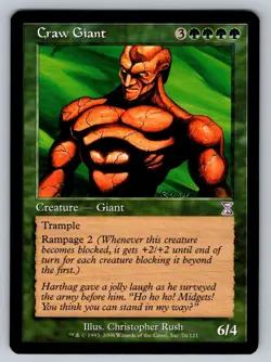 MTG Magic the Gathering Time Spiral Timeshifted Craw Giant 76/121 NM - Image 1