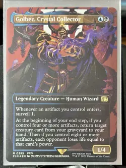 Golbez, Crystal Collector (Borderless) - FOIL - MTG - FIN - 0395 - RARE ~ NM - Image 2