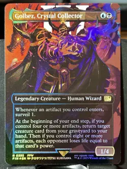 Golbez, Crystal Collector (Borderless) - FOIL - MTG - FIN - 0395 - RARE ~ NM - Image 3