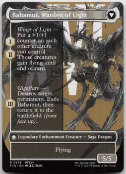 Dion, Bahamut's Dominant (Borderless) R FINAL FANTASY 376 NM - Image 2