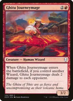 Ghitu Journeymage C Dominaria 126 NM - Image 1