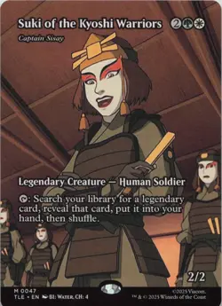 Suki of the Kyoshi Warriors - Captain Sisay (Borderless) M Avatar: The Last Airb - Image 1