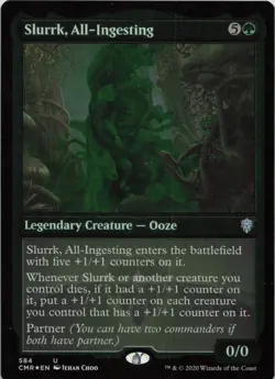 Slurrk, All-Ingesting (Foil Etched) - FOIL - U Commander Legends 584 - MTG - Image 1