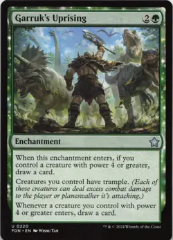 Garruk's Uprising U Foundations 220 NM MTG - Image 1