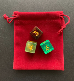 MTG Magic the Gathering - official PROMO bag + 3 dice - The Lord of the Rings - Image 2