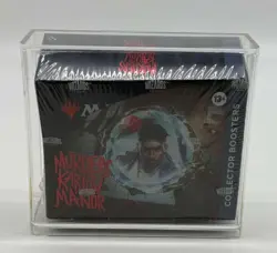 Magic the Gathering Murders at Karlov Manor Collector Booster Box w/Acrylic Case - Image 1