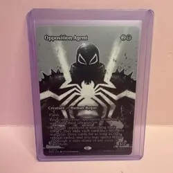 Opposition Agent Borderless - N/M - Spider Man - MTG Magic The Gathering Card - Image 1