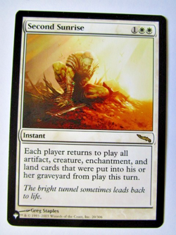 MTG Second Sunrise Mirrodin The List Near Mint!! - Image 1