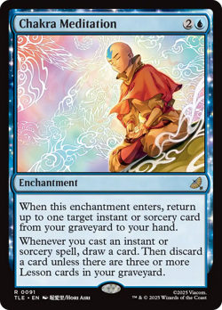 Chakra Meditation Avatar: The Last Airbender Eternal NM Rare CARD ABUGames - Image 1
