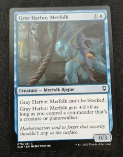 Gray Harbor Merfolk - CLB - NM Unplayed - EN - 075 - Image 1