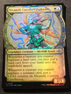 Nicanzil, Current Conductor - Foil - Showcase - LCI - MTG - NM - EN - 0306 - Image 1